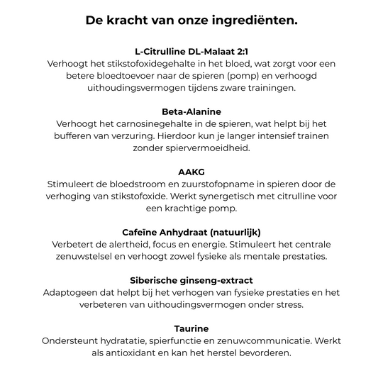 REAKT ULTRA STIM PRE-WORKOUT